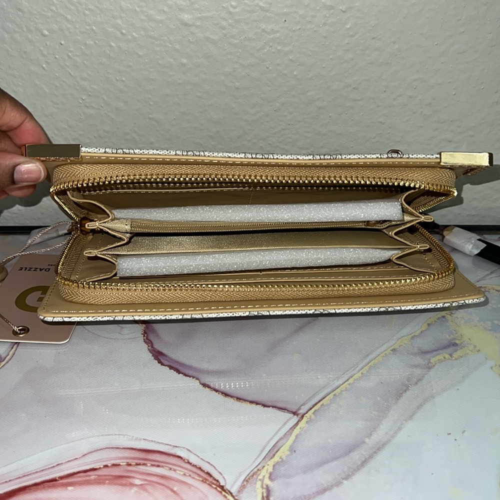 ❌SOLD❌Fashion Dazzle New York Zip Around Wallet-8.5Wx4Hin - Picture 8 of 15